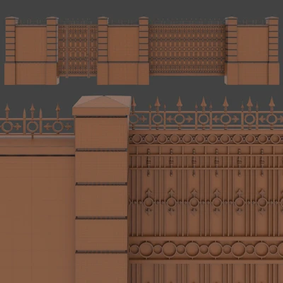 Forged fence — Ver 2