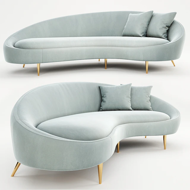 Jonathan Adler ether curved sofa — Descargar