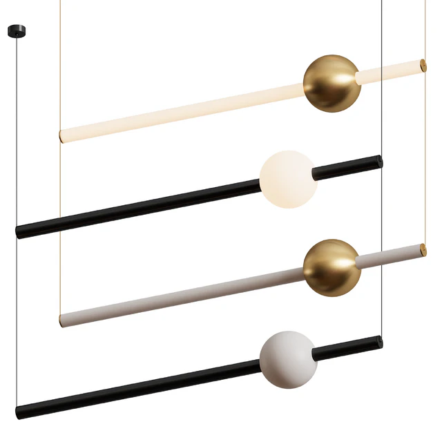 Orion Globe Linear Suspension Light by Lee Broom — Descargar