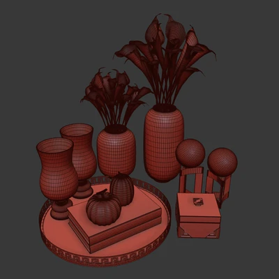 Calla and candles — Ver 2