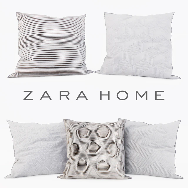 Zara Home - Decorative Pillows set 11 — Скачать