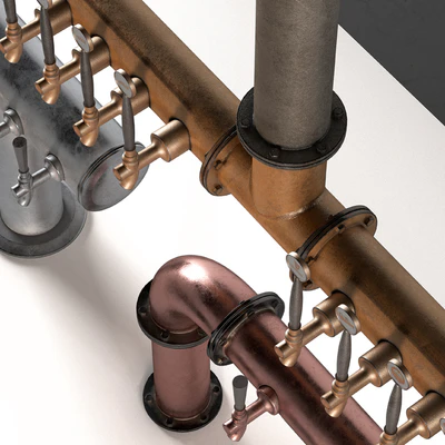 Beer towers in loft style — Ver 3
