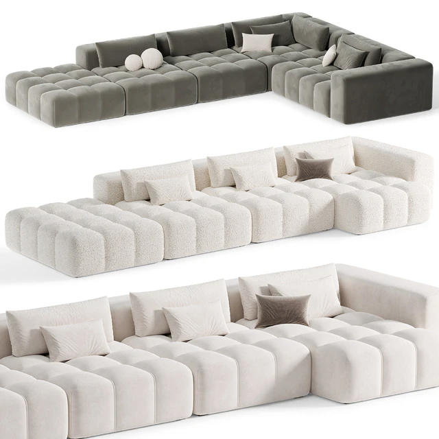 Modular Sofa CORBIN Sofa modern 02 By Cazarina — Descargar