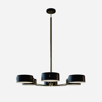 SIX LIGHT CHANDELIER — Ver 1