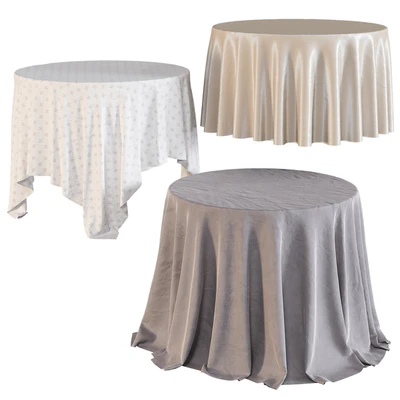 Tablecloth on a round table — Ver 2