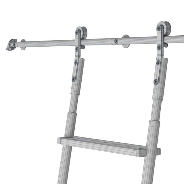 MWE SL.6002.KL Telescoping Rolling Ladder — Descargar