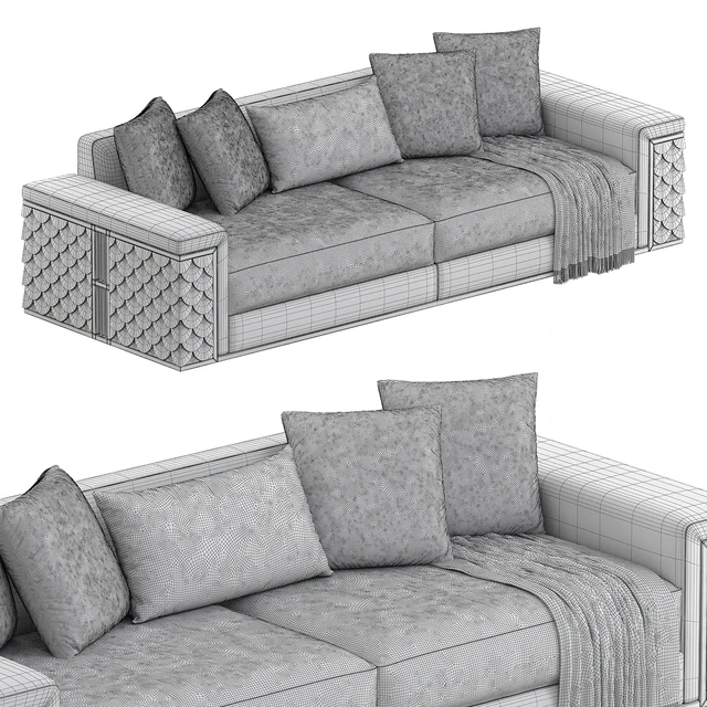 Prens metal sofa — Descargar