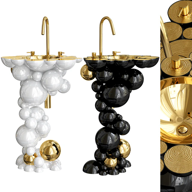 Luxury Free Standing Washbasin Newton — Download