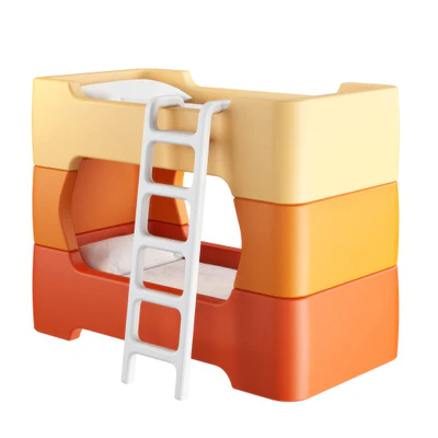 bunky bunk bed by magis — download