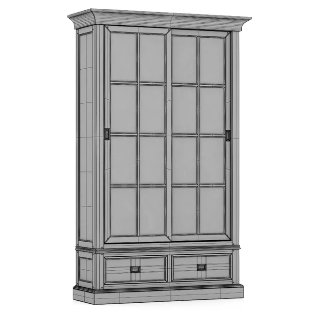 Dantone Home витрина Оксфорд двухдверная — Скачать