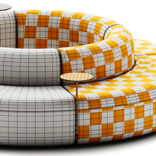 ARTIKO Sectional modular fabric sofa AT 20 by MDD — Descargar