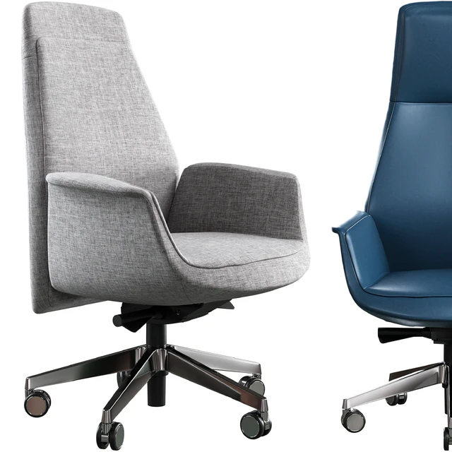 Office chair Poltrona Frau Downtown — Скачать