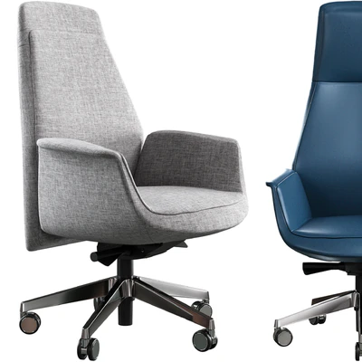 Office chair Poltrona Frau Downtown — Вид 4