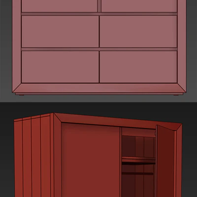 RECLAIMED RUSSIAN OAK ARMOIRE — Вид 2