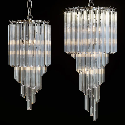 Pendant chandeliers Garda Decor 20MD3332-4NI and 20MD3399-4NI — Ver 1