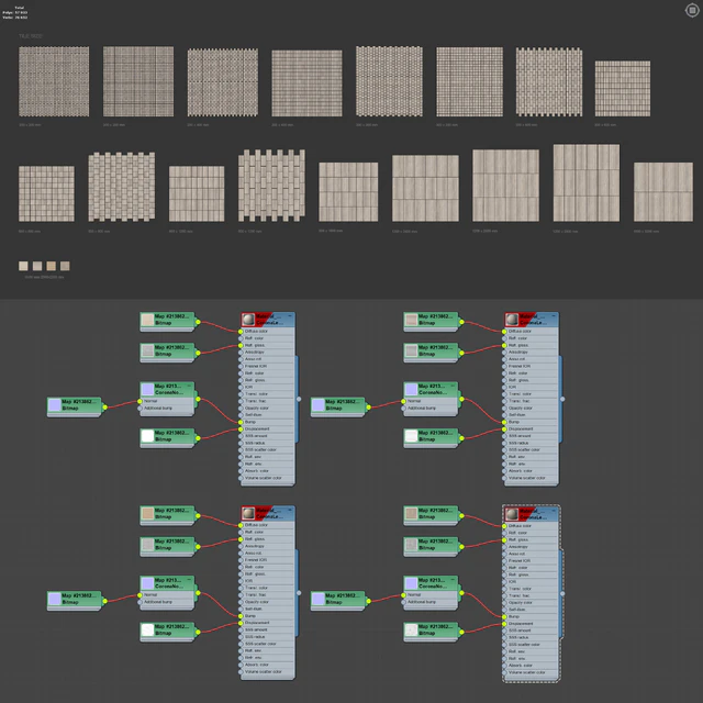 Травертин / Керамогранит - набор 04 — Скачать