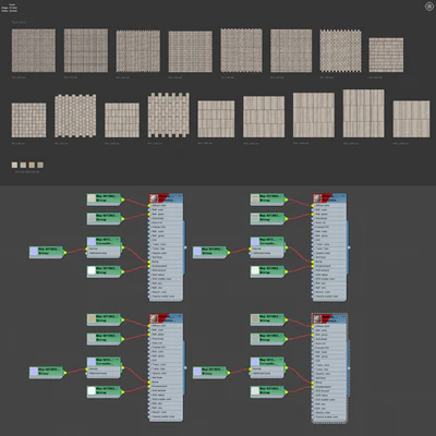 Травертин / Керамогранит - набор 04 — Вид 3