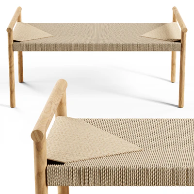 Zara Home - The braided bench - Large — Вид 1