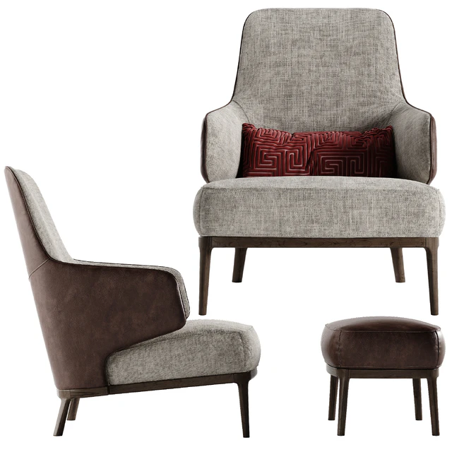 Frigerio Salotti Amanda armchair — Descargar
