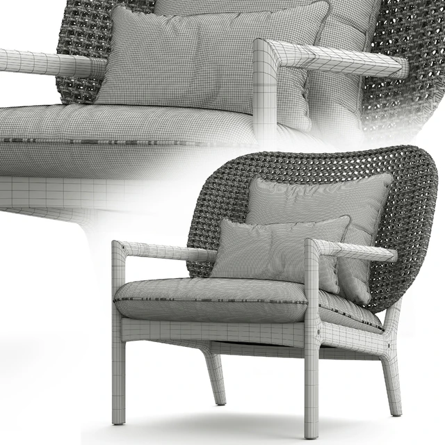 Kay Low Back Lounge Chair — Descargar