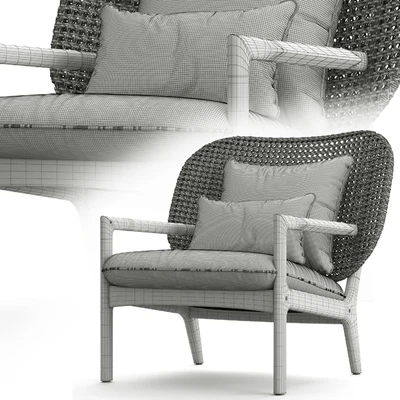 Kay Low Back Lounge Chair — Ver 3