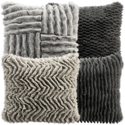 Fur pillow set 4 — Ver 4