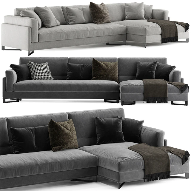 DAVIS IN L sofa by Frigerio Salotti — Descargar