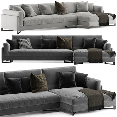 DAVIS IN L sofa by Frigerio Salotti — Ver 1