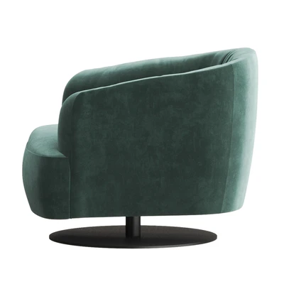 DIGA | Swivel armchair By NICOLINE — Ver 3