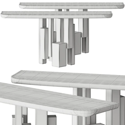 Cattelan Italia Skyline Keramik Premium Console Tables — Вид 2