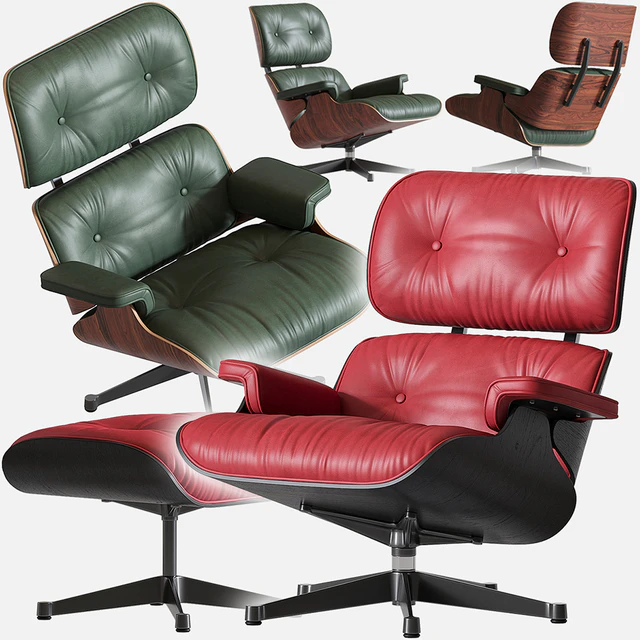 Кресло Eames Lounge Chair — Скачать