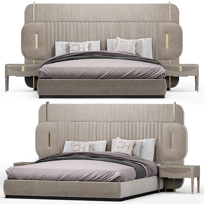Carpanese Home PAPILLON BED — Ver 1