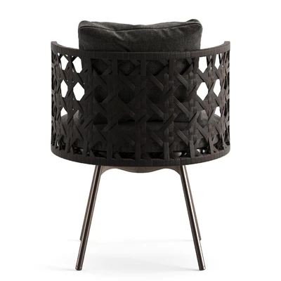 Minotti Torii Nest Dining Little Armchair — Вид 3