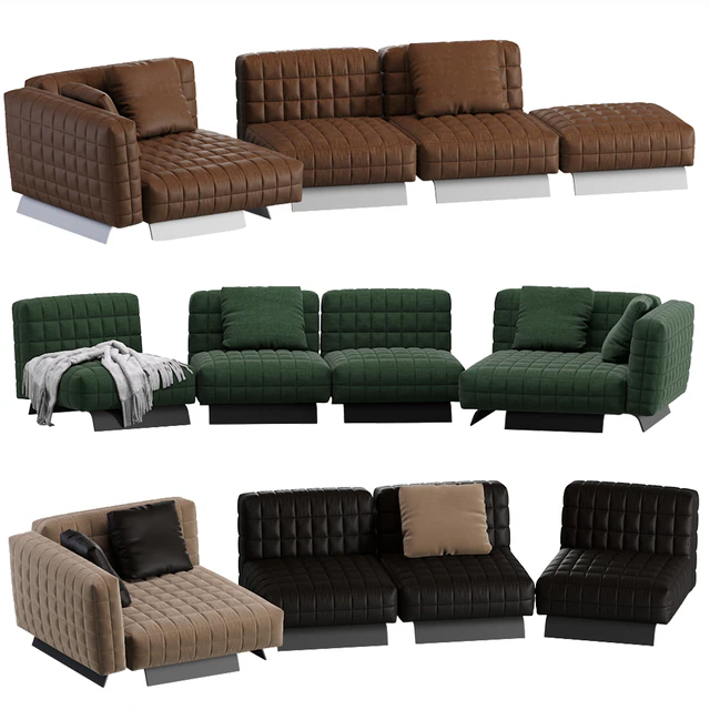 Minotti TWIGGY Modular Sofa 05 — Descargar