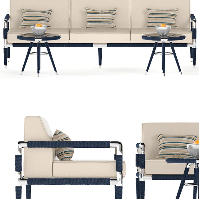 Set of garden furniture Marina / Indian Ocean — Descargar