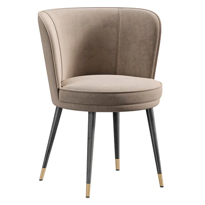 EICHHOLTZ Grenada Greige Dining Chair — View 1