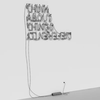 Neon inscription, neon sign — Ver 3