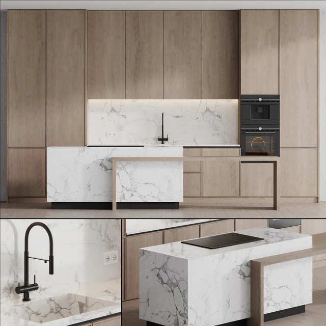 Kitchen in modern style 003 | modern kitchen — Descargar