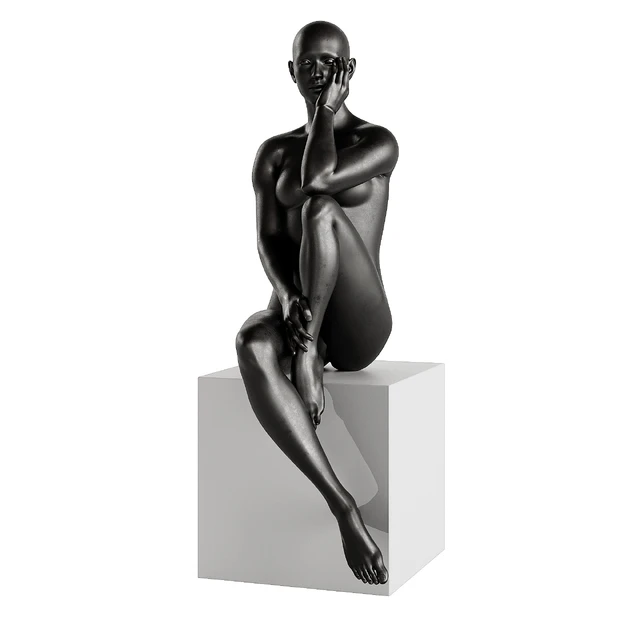 Finesse Decor Antoinette Doll Sculpture With Base — Скачать