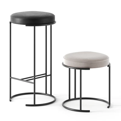 Nina stools by Living divani — Ver 1