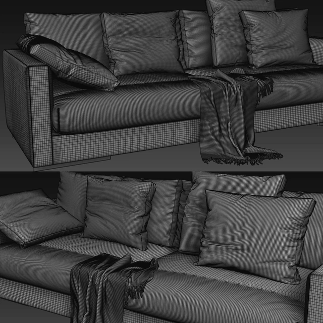 Flexform Magnum Sofa — Descargar