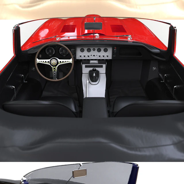 Jaguar e type Roadster(1962 Jaguar XKE Series I 3.8 Roadster) — Скачать