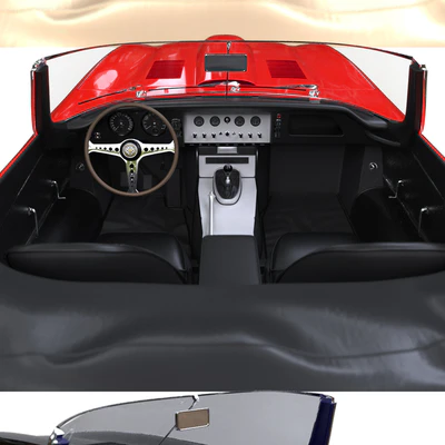 Jaguar e type Roadster(1962 Jaguar XKE Series I 3.8 Roadster) — Вид 2