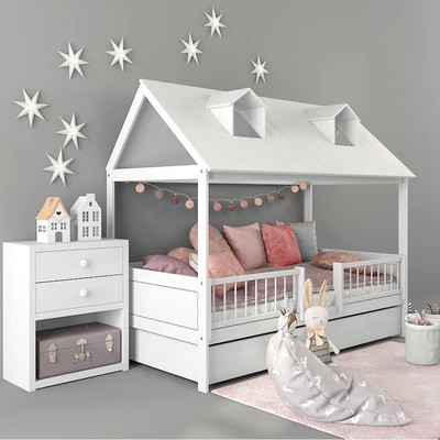 Bed LifeTime BEACHHOUSE HUTBED 01 — Ver 2
