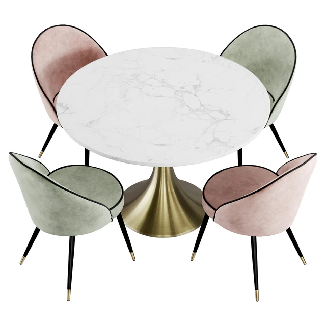 Eichholtz & La Forma Oria dining set — Скачать
