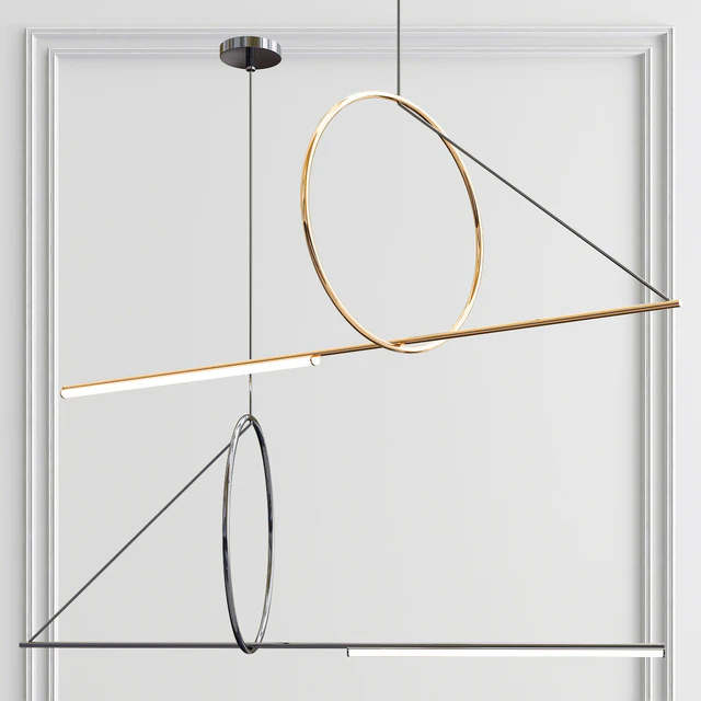 CERCLE & TRAIT PENDANT by CVL Luminaires — Скачать