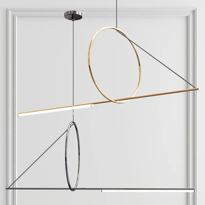 CERCLE & TRAIT PENDANT by CVL Luminaires — Скачать
