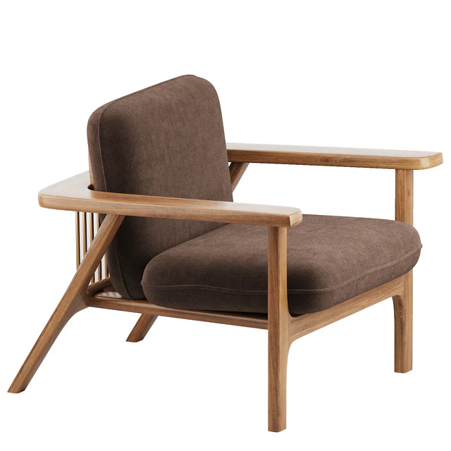 Contemporary fireside chair COMB — Скачать