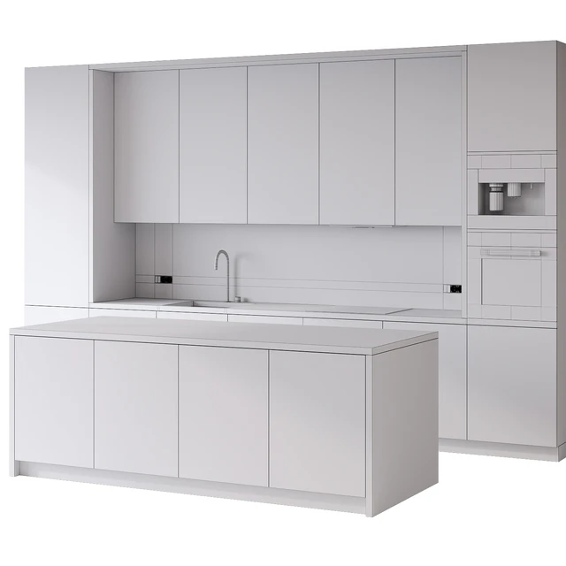 Kitchen with Metallic — Скачать