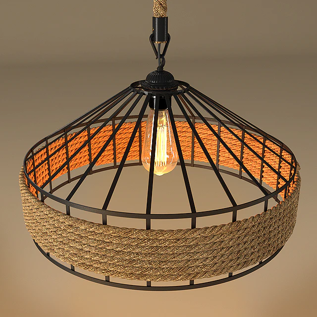 hanging lamp loft Country — Descargar